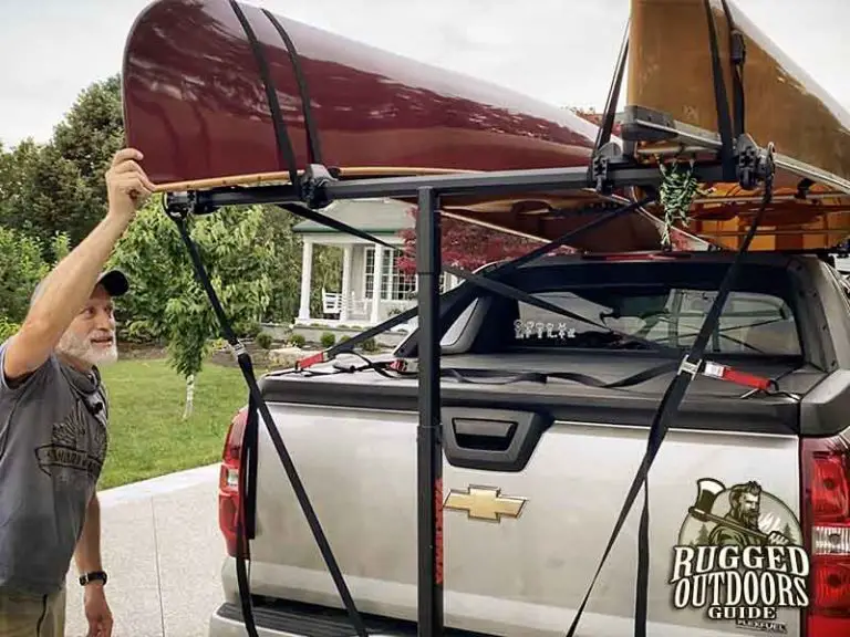 How to Tie Down 1 or 2 Canoes on a Pickup Truck (Without Cap